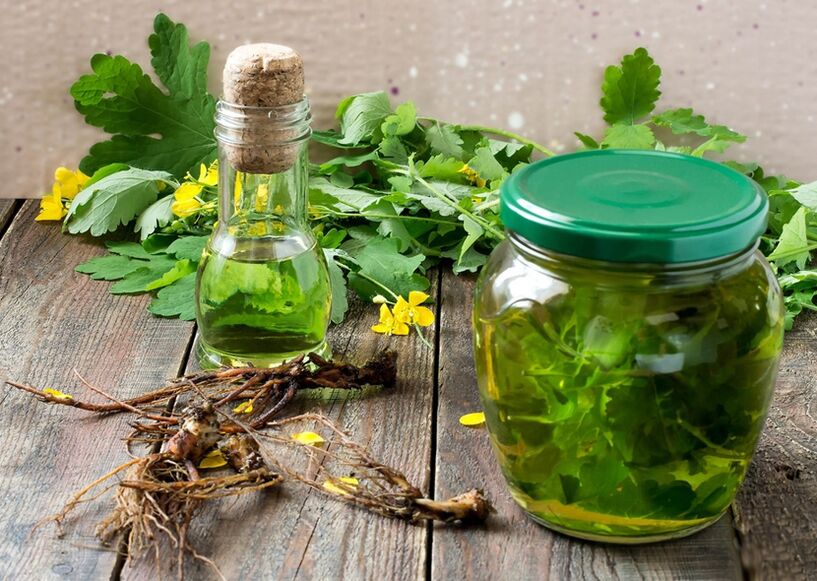 celandin tinktúra prosztatagyulladásra